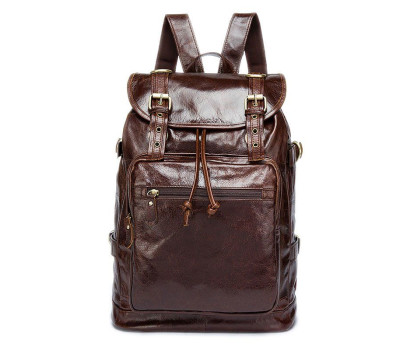 Рюкзак шкіряний Vintage 14843 Коричневий