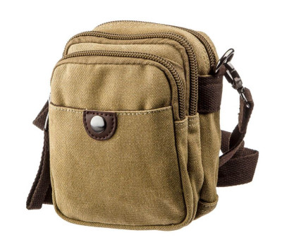 Барсетка текстильная Vintage 20161 Хаки