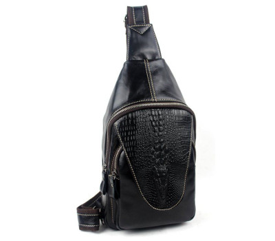 Сумка чоловіча на плече Vintage 14760 Чорна