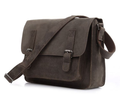 Сумка чоловіча Vintage 14097 Сіра