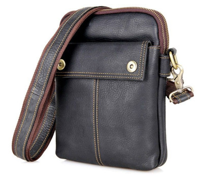 Сумка чоловіча Vintage 14408 Чорна