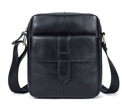 Сумка чоловіча флотар Vintage 14721 Чорна