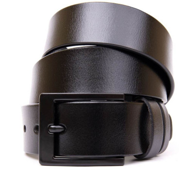 Ремінь класика чоловічий Vintage 20382 Чорний