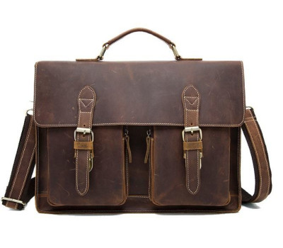 Портфель чоловічий зі шкіри Vintage 14774 Рудий