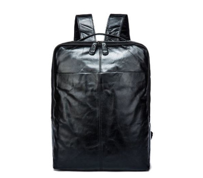Рюкзак шкіряний під ноутбук Vintage 14845 Чорний