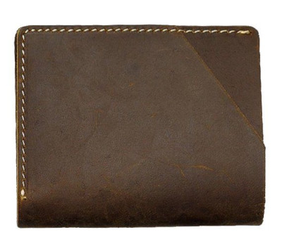 Бумажник матовый Vintage 20064 Коричневый