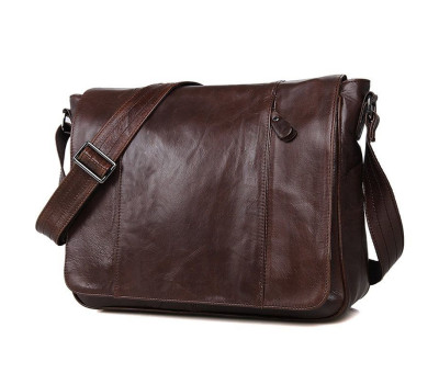 Сумка чоловіча Vintage 14425 Коричнева
