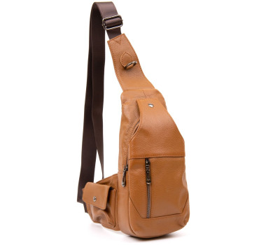 Сумка кросс боди Vintage 20404 Рыжая