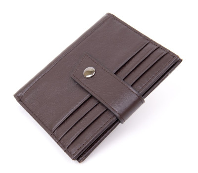 Картхолдер унісекс Vintage 20447 Темно-коричневий