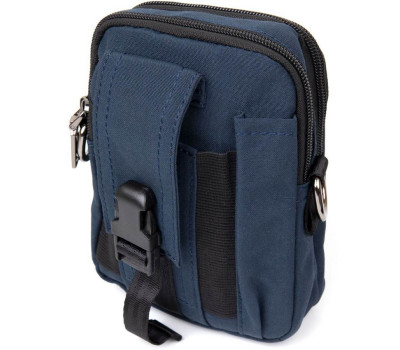 Сумка на пояс нейлон Vintage 20649 Синя