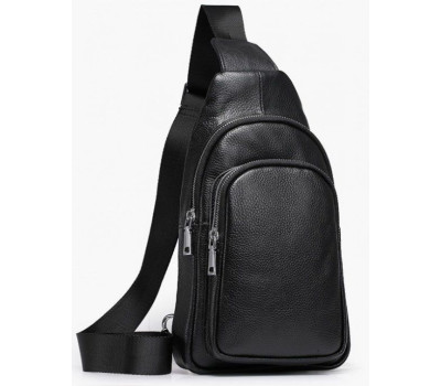 Рюкзак чоловічий Vintage 14623 шкіряний Чорний