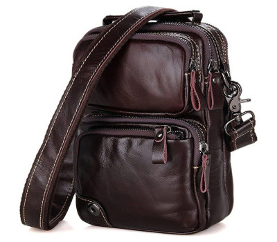 Сумка мужская Vintage 14435 Коричневая