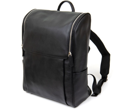Рюкзак Vintage 14523 шкіряний Чорний