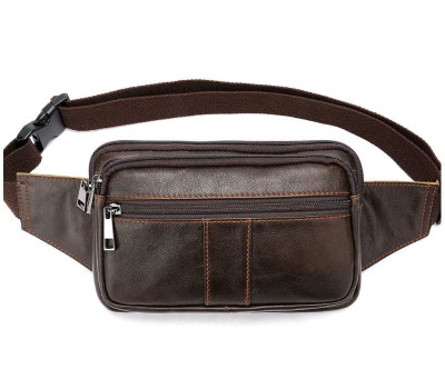 Сумка на пояс Vintage 14727 Коричнева