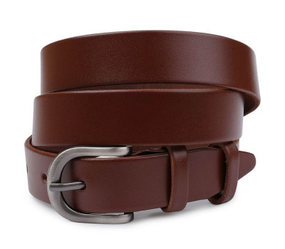 Ремень женский из натуральной кожи Vintage 20784 Коричневый