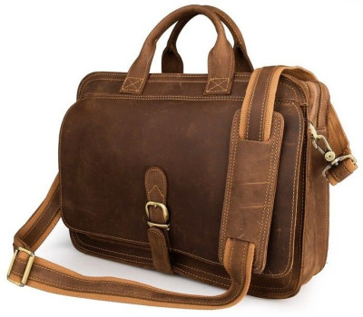 Портфель Vintage 14081 из винтажной кожи Коричневый