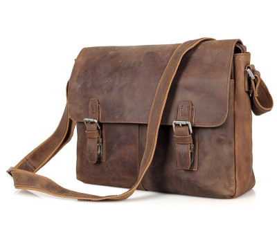 Сумка чоловіча Vintage 14420 Коричнева