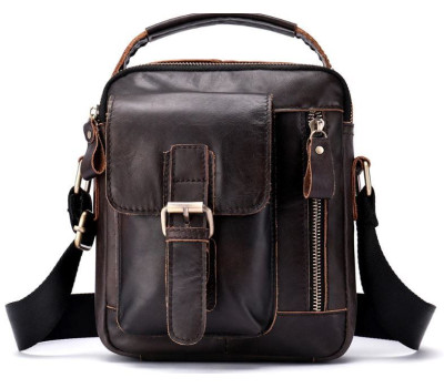 Сумка чоловіча Vintage 14702 Коричнева