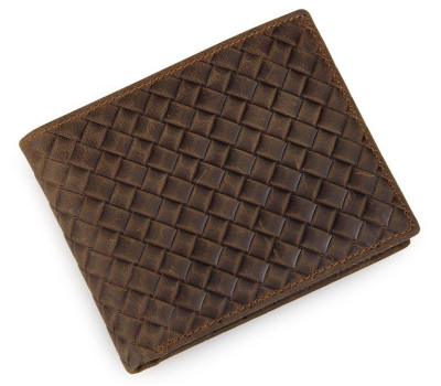 Кошелек мужской Vintage 14365 Коричневый