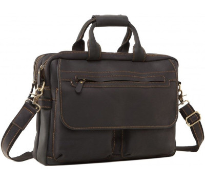 Сумка Vintage 14571 з вінтажної шкіри Коричнева