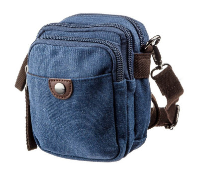 Барсетка текстильная Vintage 20162 Синяя