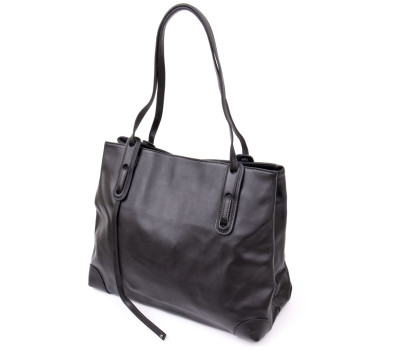 Сумка жіноча прямокутної форми Vintage 20400 Чорна