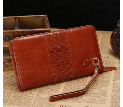 Чоловік клатч Vintage 14189 Коричневий