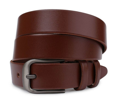 Женский ремень из натуральной кожи Vintage 20775 Коричневый