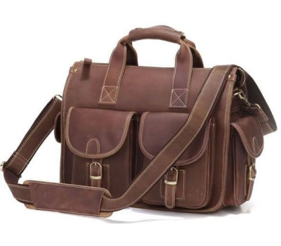 Сумка дорожня Vintage 14140 Коричнева