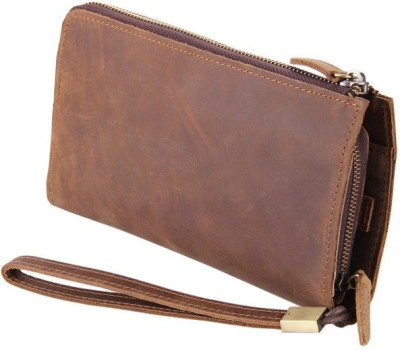 Чоловік клатч Vintage 14214 вінтажна шкіра Рудий