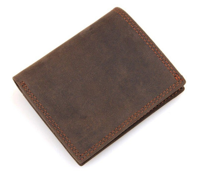 Гаманець чоловічий Vintage 14429 вінтажний стиль Коричневий