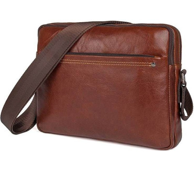 Сумка Vintage 14553 з натуральної шкіри Коричнева