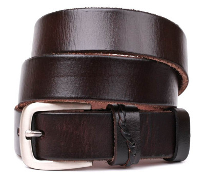 Ремінь унісекс Vintage 20068 Коричневий