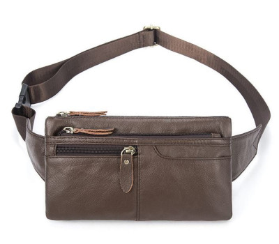 Сумка на пояс Vintage 14736 Коричнева