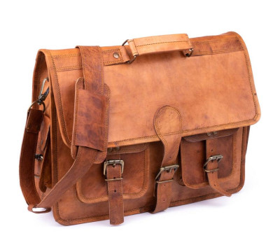 Сумка-портфель чоловіча шкіряна sale_13938 Руда