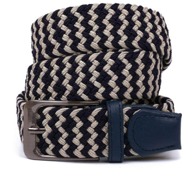 Текстильный ремень Vintage 20812 Синий