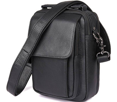 Сумка чоловіча Vintage 14518 Чорна
