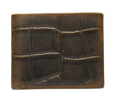 Бумажник горизонтальный Vintage 20042 Коричневый