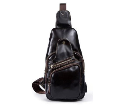 Сумка через плече чоловіча Vintage 14838 Коричнева