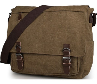 Сумка чоловіча Vintage 14588 Коричнева