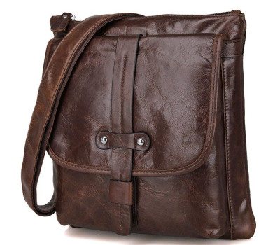 Сумка чоловіча Vintage 14091 Коричнева