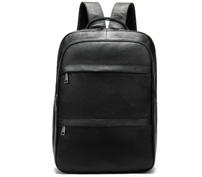 Рюкзак шкіряний Vintage 20036 Чорний