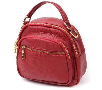 Стильна жіноча сумка Vintage 20689 Червона