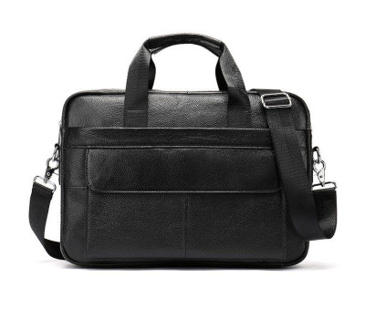 Сумка чоловіча Vintage 14678 для ноутбкука Чорна