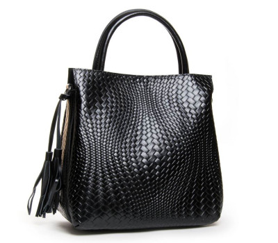 Сумка жіноча класична шкіра ALEX RAI 49-9385 black Podium