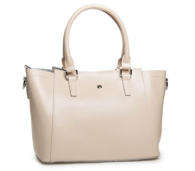 Сумка жіноча класична шкіра ALEX RAI 36-2107 beige Podium