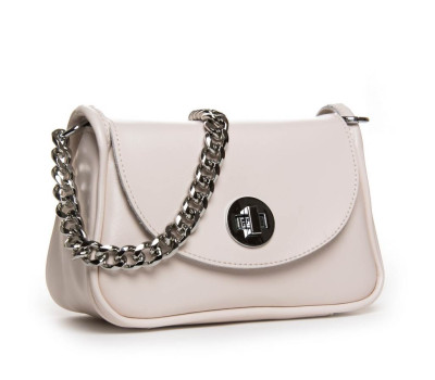 Сумка жіноча класична шкіра ALEX RAI 4001 beige Podium