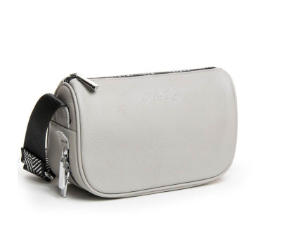 Сумка жіноча класична шкіра ALEX RAI 35-8786-9 light-grey Podium