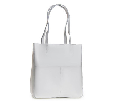 Сумка жіноча класична шкіра ALEX RAI 48-9384 white Podium