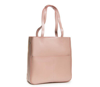 Сумка жіноча класична шкіра ALEX RAI 48-9384 pink Podium